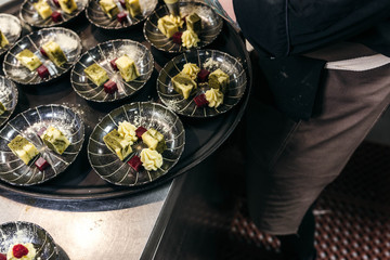 Matcha Pound Cake with Raspberries and Cream