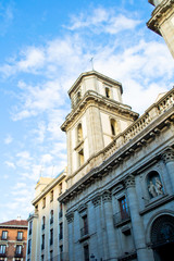 Streets of Madrid, Spain.