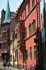 Freiburg im Breisgau Altstadt Franziskanerstrasse Haus zum Walfisch