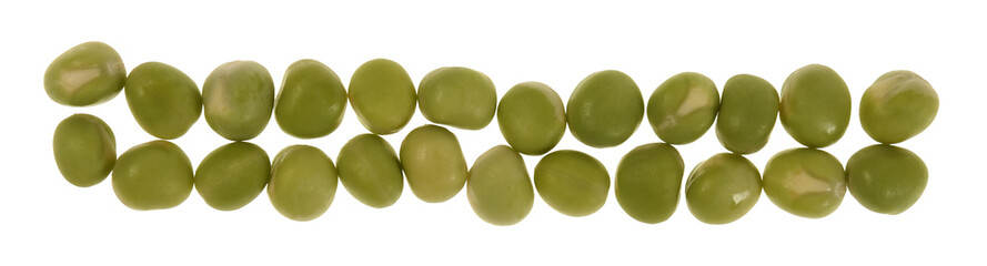 Green and fresh peas