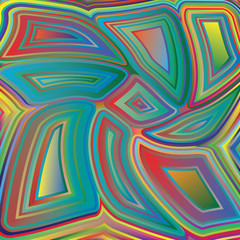 Bacground with unformed shapes