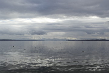 Starnberger See bei Tutzing im Herbst
