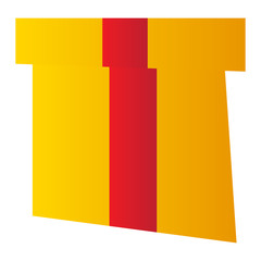 Christmas gift box icon. Christmas season - Vector