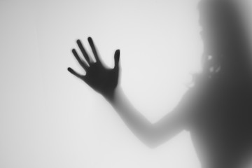 silhouette of hands