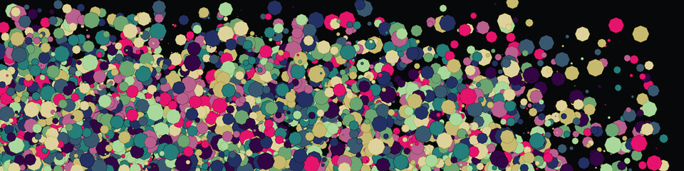 Colorful Universe Distribution Computational Generative Art background illustration