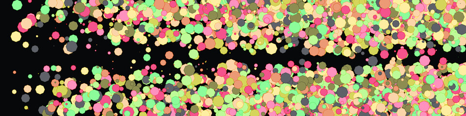 Colorful Universe Distribution Computational Generative Art background illustration