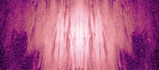 HEAVEN CAME DOWN plum peach abstract backdrop