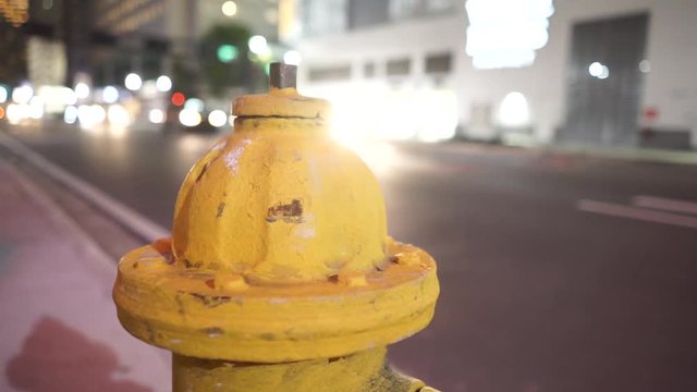 fire hydrant  in the city