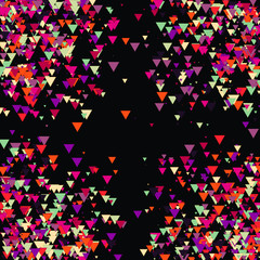 Colorful Universe Distribution Computational Generative Art background illustration