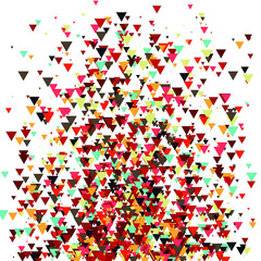 Colorful Universe Distribution Computational Generative Art background illustration