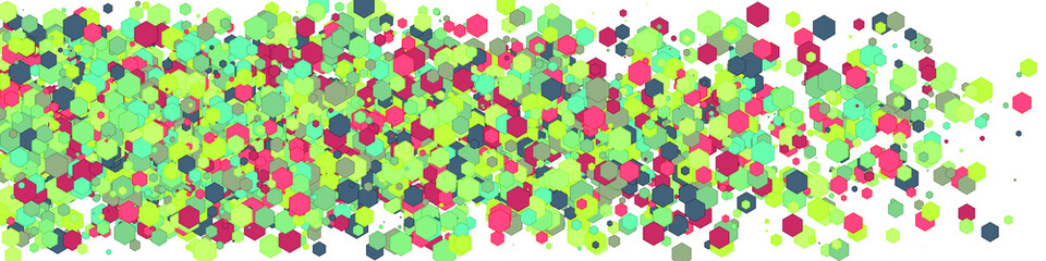 Colorful Universe Distribution Computational Generative Art background illustration