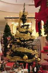 Christmas tree on light background 2jpg