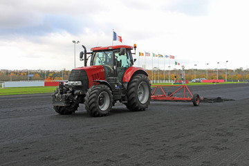 Fototapeta premium Hippodrome,courses de chevaux
