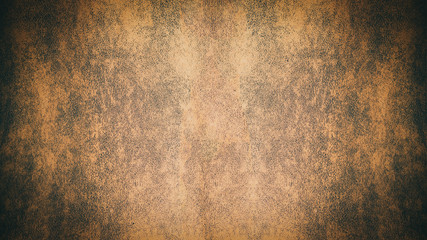 Old brown rustic leather texture - Background banner