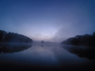 Sunrise on the lake