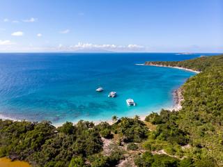Culebra Puerto Rico Aerial Drone Photo Cayo Luis Pena