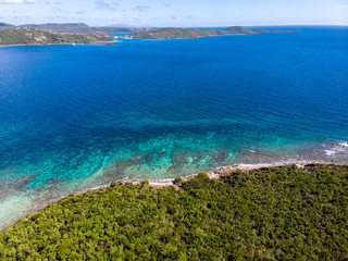 Culebra Puerto Rico Aerial Drone Photo Cayo Luis Pena