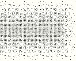 Pixel mosaic explosion. Effect, dissolution, monochrome fine particles, squares. Vector element isolated background.
