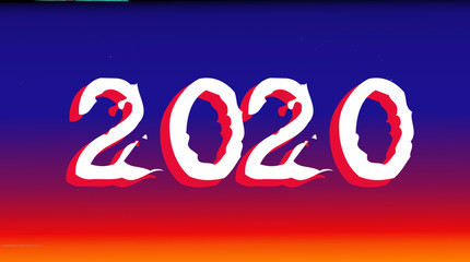Happy New Year, 2020-background
