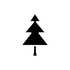Pine icon vector in trendy style design