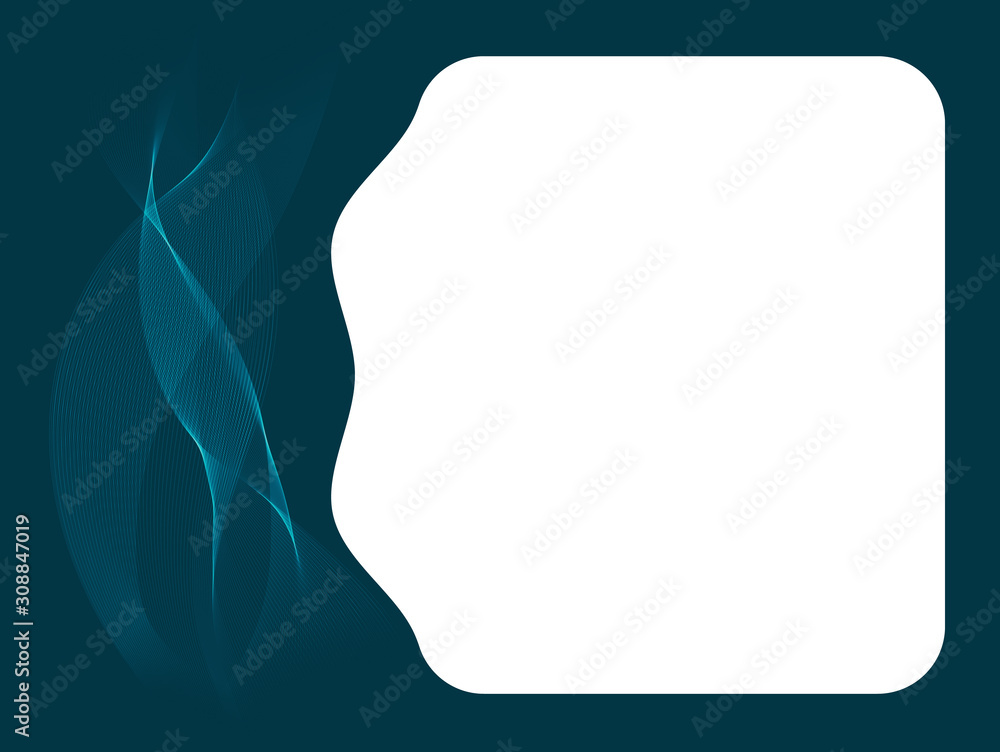 Poster abstract cool background with thin light lines and space for text. vector illustration banner, poste