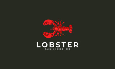 lobster logo design for your projects