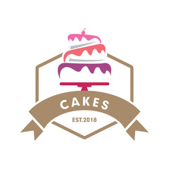 Cakes Logo, Cupcakes Logo