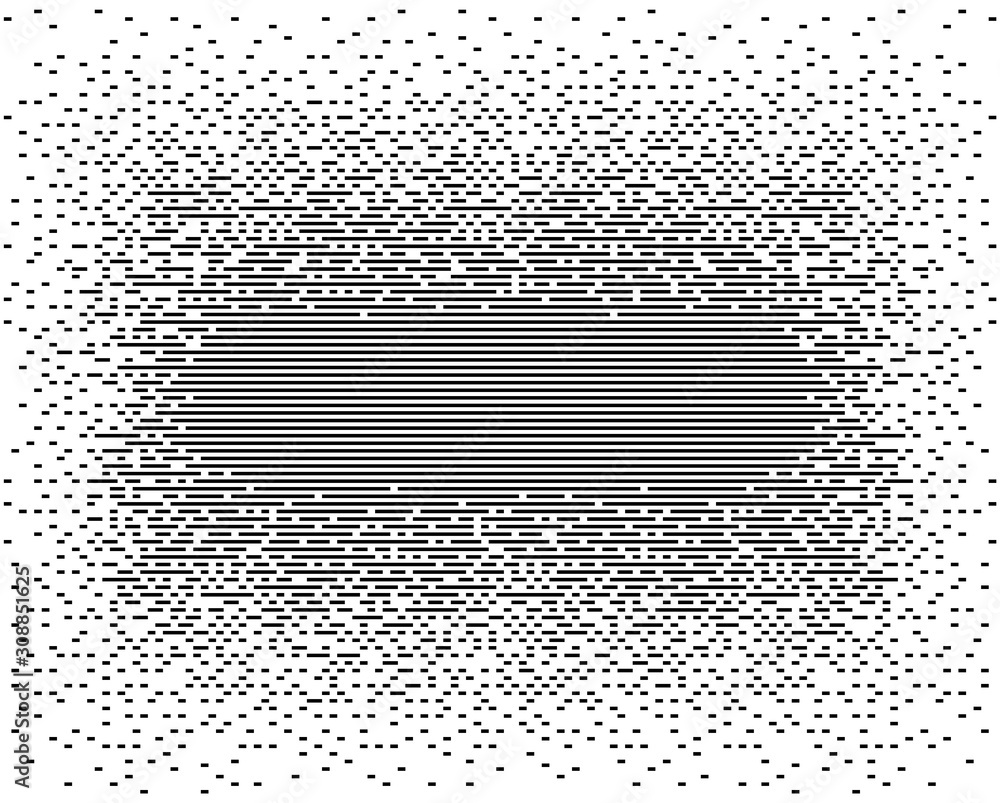 Poster the lines are horizontal, with a rounded shape. background, halftone pixels dissolve. vector abstrac