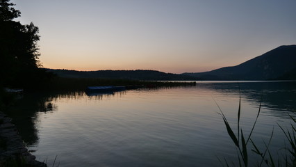 Romantischer Sonneuntergang