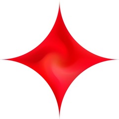 Obraz premium Diamond-shaped colored background.