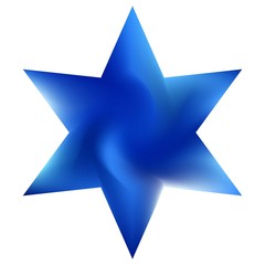 Modern background in the form of hexagram.