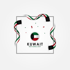 Kuwait Independence Day Vector Design Template. Kuwait National Day
