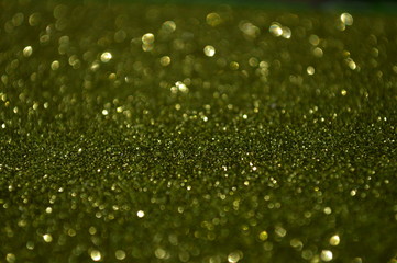 The surface pattern of glittering sheet is the color that reflects with the light of the sun.