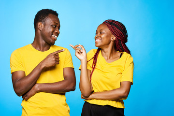 Fototapeta premium portrait of young couple