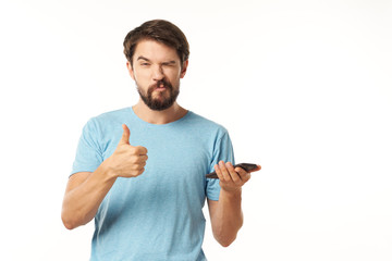 young man pointing at you