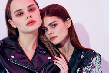 two young girls