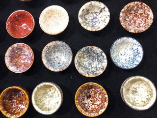 Variety of ceramic teacups for sale