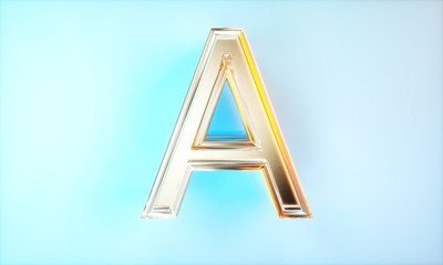 english alphabet effect design a