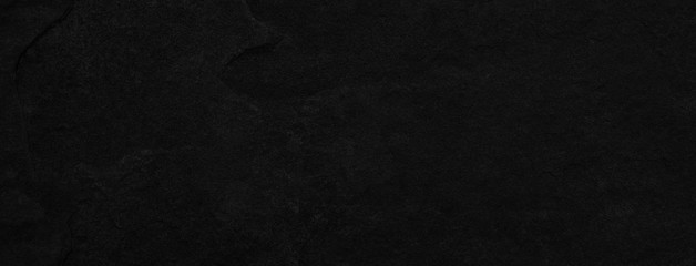 Stone black texture background. Dark cement, concrete grunge. Tile gray, Marble pattern, Wall black background blank for design