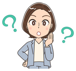 仕事のできそうなキャリアウーマン Wall Mural Wallpaper Murals よぴんこ Yopinco 仕事のできそうなキャリアウーマン Wall Mural Wallpaper Murals よぴんこ Yopinco