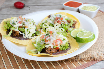 meat mix taco