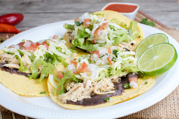 meat mix taco