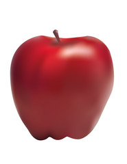 Ilustración manzana