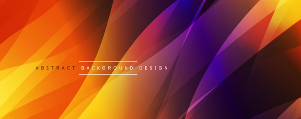 Dynamic trendy simple fluid color gradient abstract background with line effects. Vector Illustration For Wallpaper, Banner, Background, Card, Book Illustration, landing page