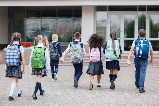 Pupils In Uniform.