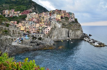 Fototapeta na wymiar Cinque Terre, paraíso de Italia