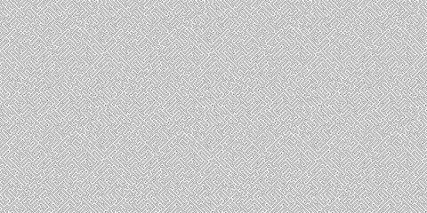 Seamless linear maze structure. Abstract labyrinth seamless pattern.