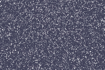 Noise. Abstract scratched background. Blue and white vector texture template.