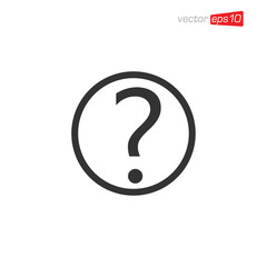 Question Symbol Icon Design Vector