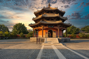 Fototapeta premium A Chinese Temple